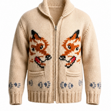 Green Fair Isle Pattern Sweater