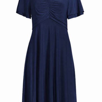 Women's Solid Color A-Line Mini Dress