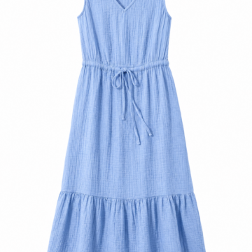 Printed Fit-and-Flare Sundress