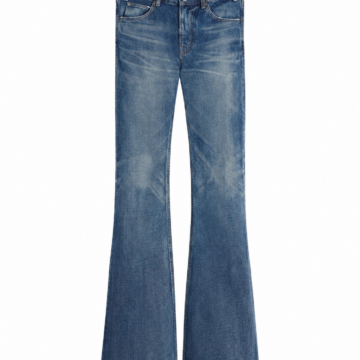 Blue Straight Leg Jeans