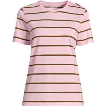 Black Crew Neck Short-Sleeve Cotton T-Shirt