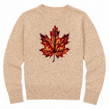 Cream Cable Knit Crew Neck Sweater