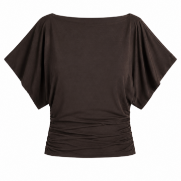 White Classic Crew Neck Short Sleeve Top