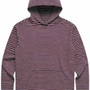 Burgundy Fair Isle Sweater