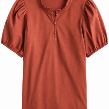 Navy Blue Polo Shirt with Contrast Collar