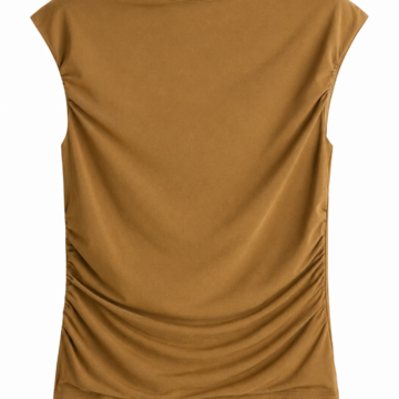 Gray Crew Neck Short Sleeve T-Shirt