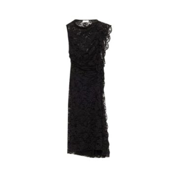 Solid Color A-Line Dress